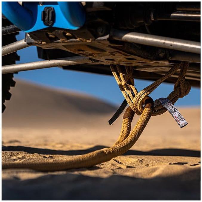 Made in USA - RimSling Spliced Eye Ultimate Kinetic Recovery Rope - Heavy Duty Offroad Tow Rope for Truck, Car, UTV, ATV, Class 8, Tractors and More-SR1 Performance