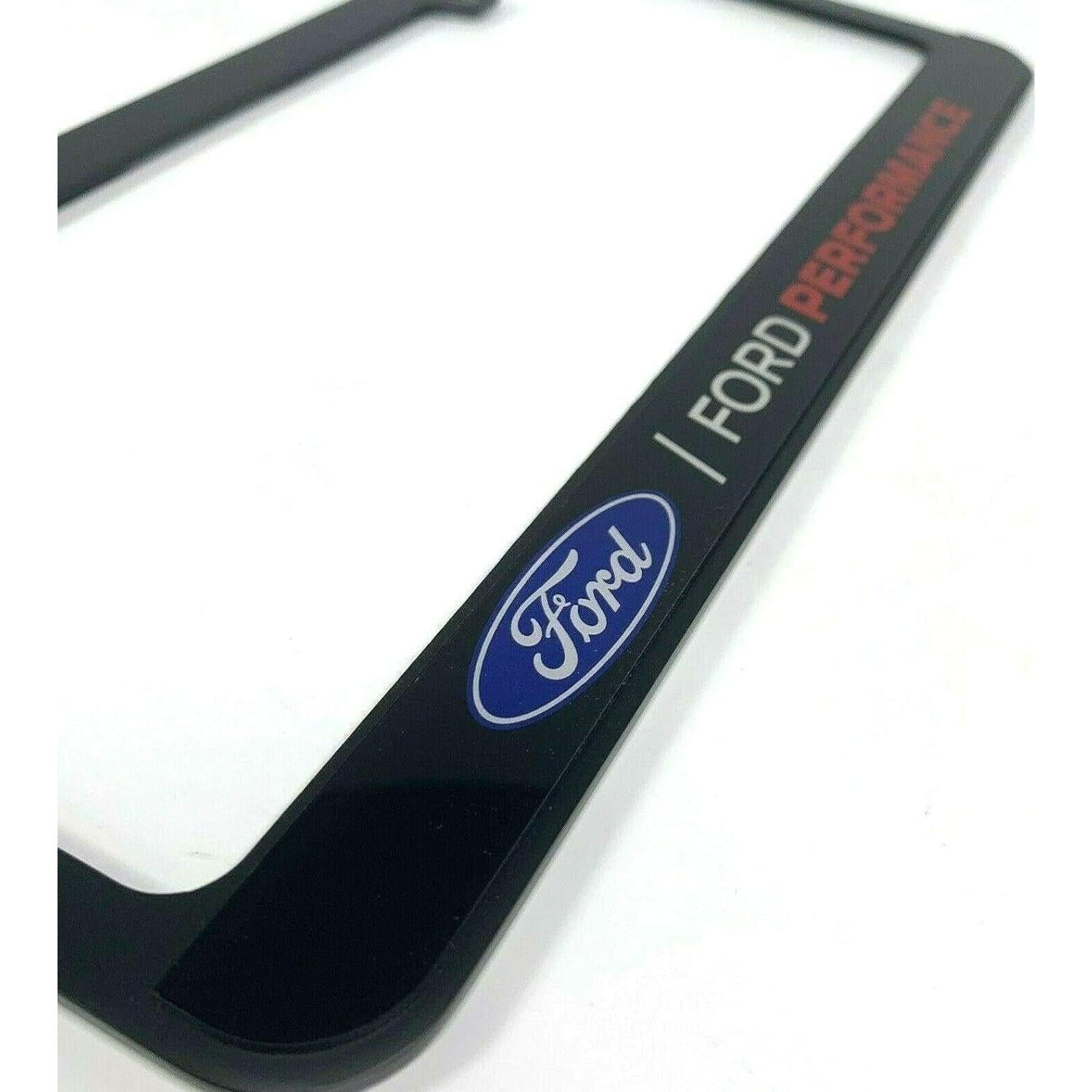 Ford Performance License Plate Frame - Black Acrylic-SR1 Performance