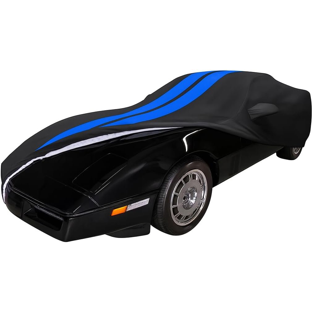 C4 Corvette Car Cover - Custom Fit Outdoor/Indoor UV & Rain Protection - Ultraguard Plus 300 Denier High End Fit for 1984-1996 C4, Z51, GS, ZR1 Convertible, Hardtop Corvettes