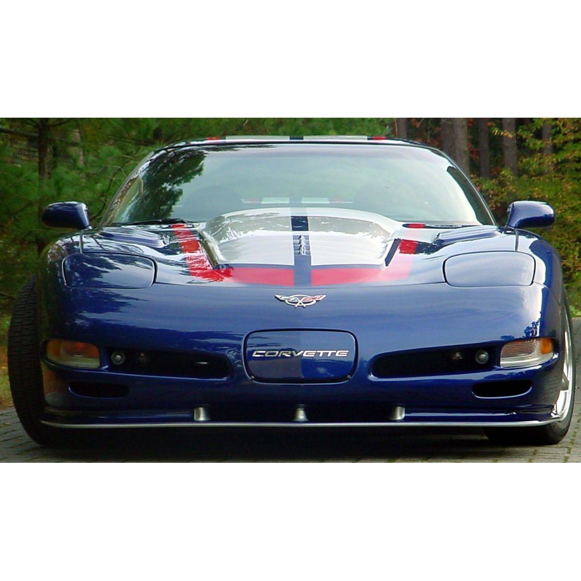 Corvette Spoiler C5R Style Front Splitter : 1997-2004 C5 & Z06