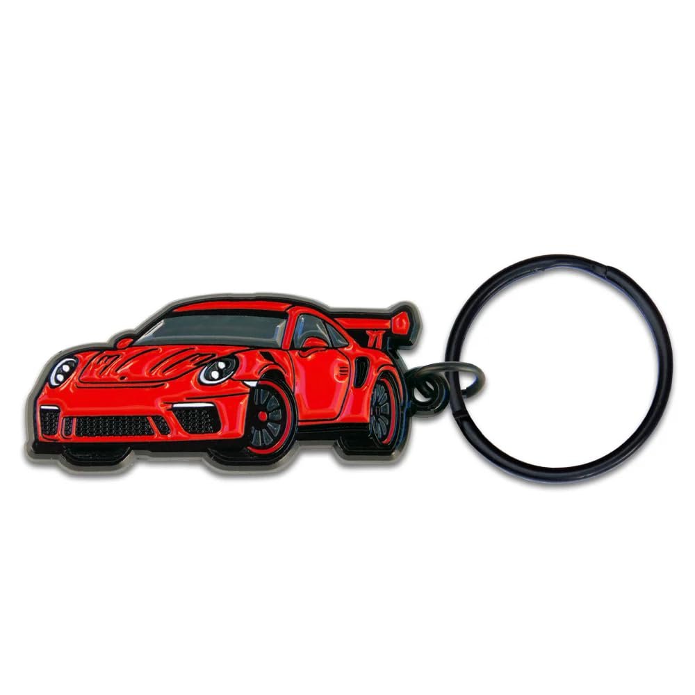 Porsche 911 GT3 RS Keychain - Special Edition Exotic Car Key Chain-SR1 Performance