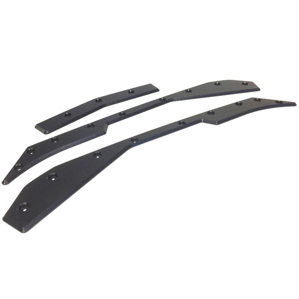 Corvette Front Bumper Skid Plates - ProTEKt : C7 Stingray, Z51, Z06, Grand Sport