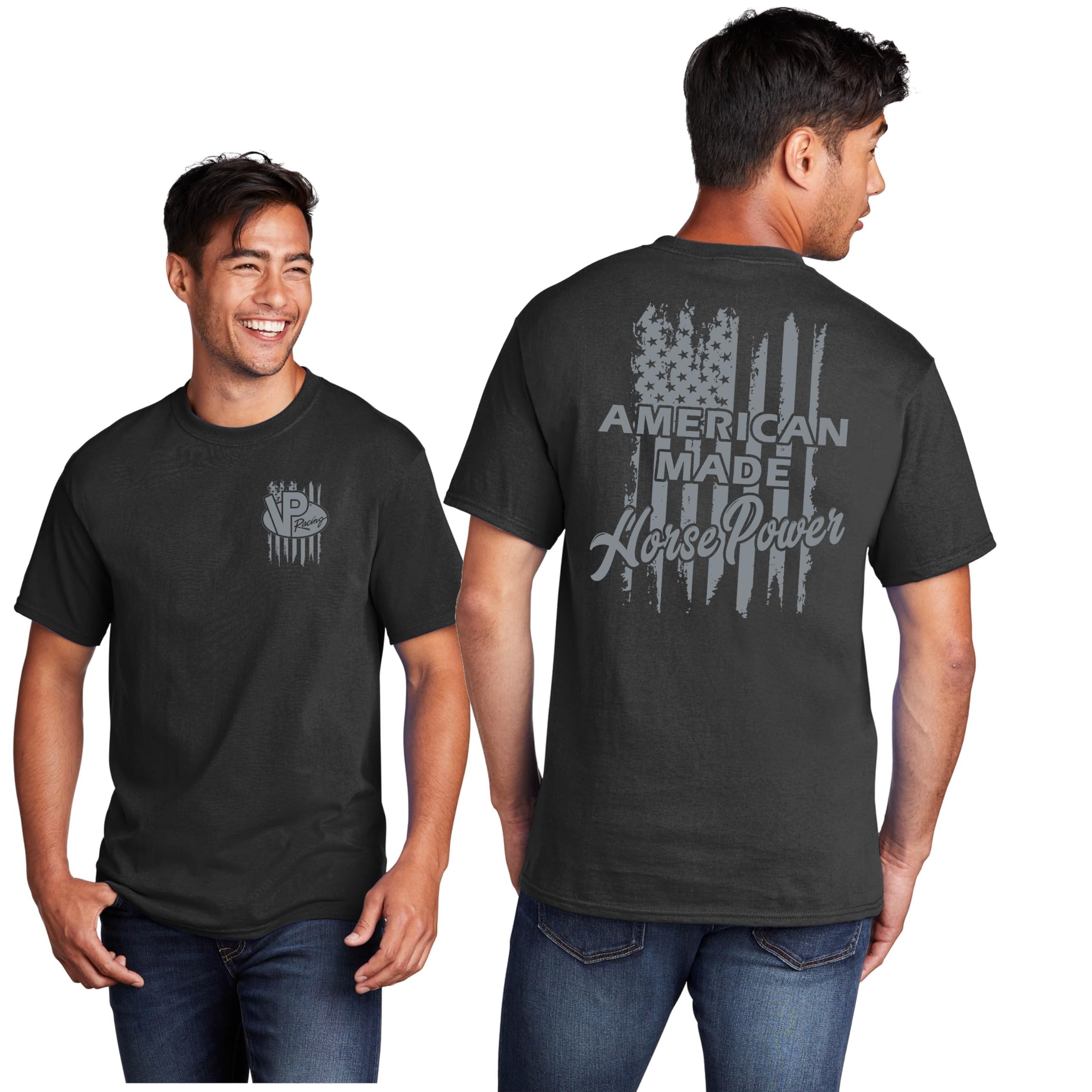 VP Racing Fuels American Made Horsepower Tee - Black