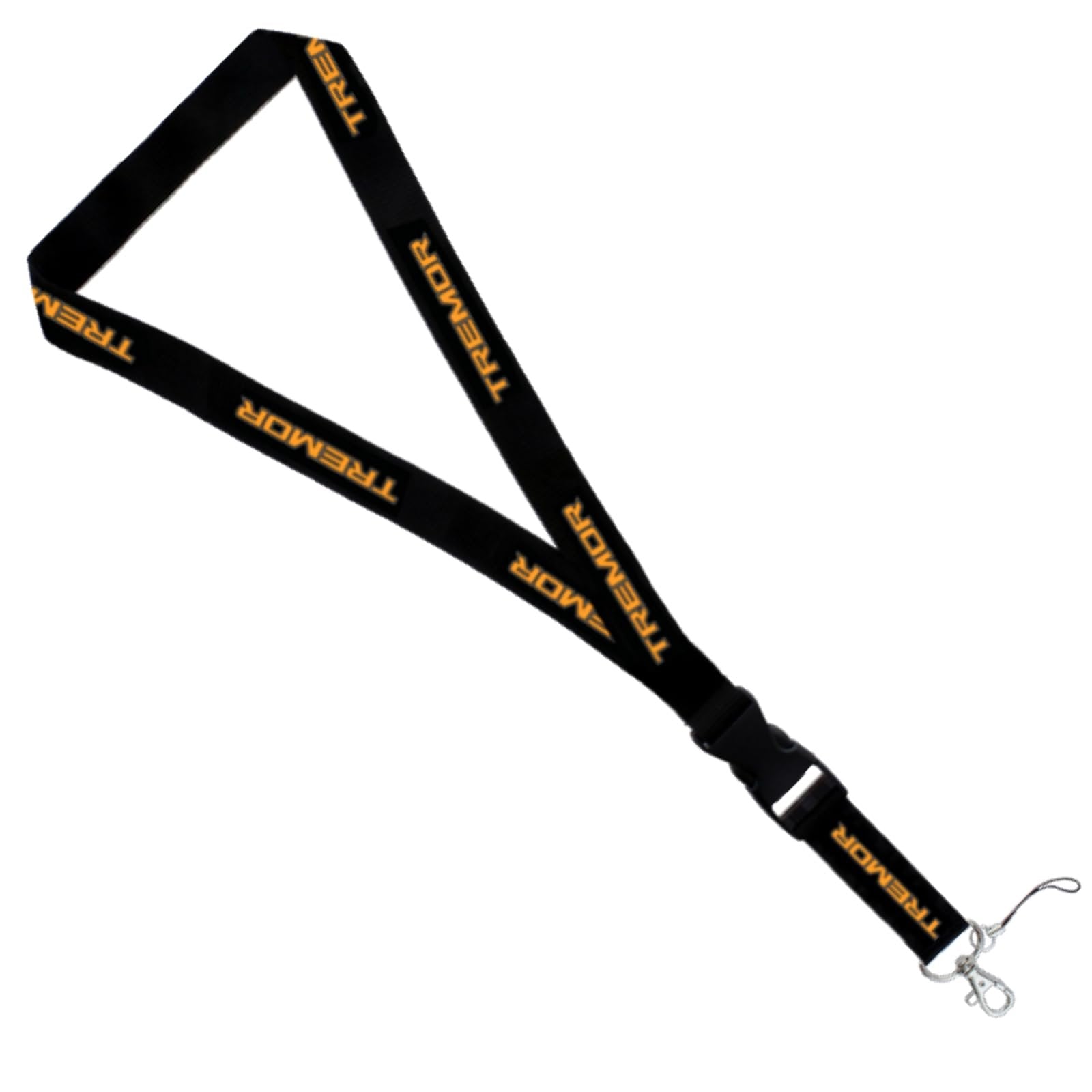 AU-TOMOTIVE GOLD INC. Officially Licensed Lanyard Keychain for Ford Tremor (Orange on Black)