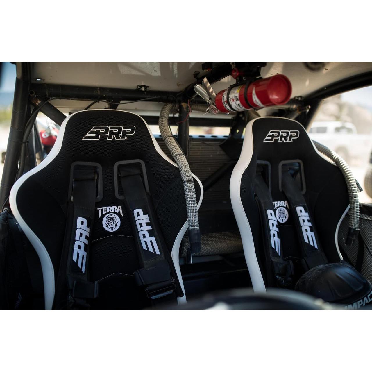 PRP 4 Point Racing Harness with 3 inch Padding Belts SB4.3 with EZ Adjusters