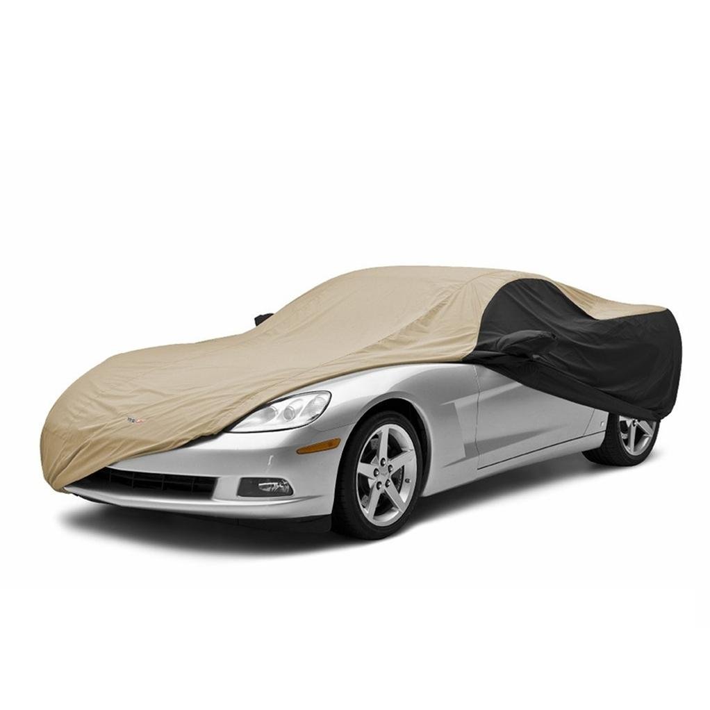 1997-2004 C5 Corvette Car Cover Stormproof w/ C5 Logo (Tan/Black)