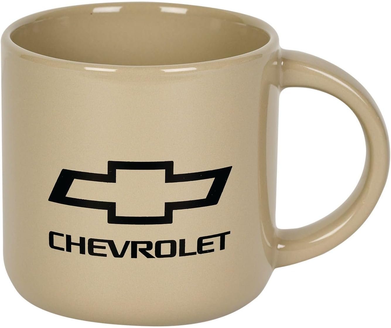 SR1 Performance Chevy Bowtie 14oz Minolo Coffee Mug - Officially Licensed Chevrolet Cup (Gray)