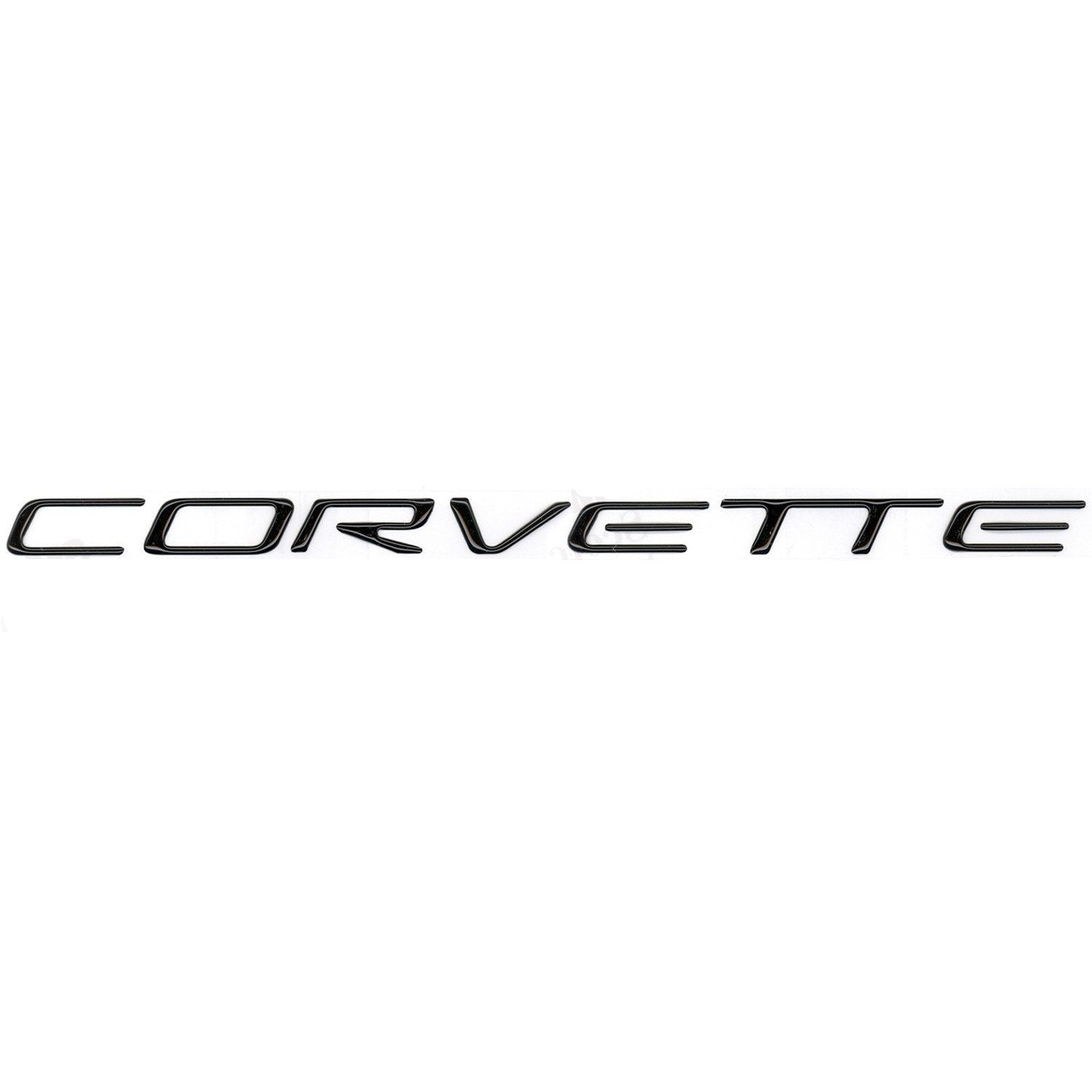 1997-2004 C5 Corvette Front Domed Decal Letters (Silver)