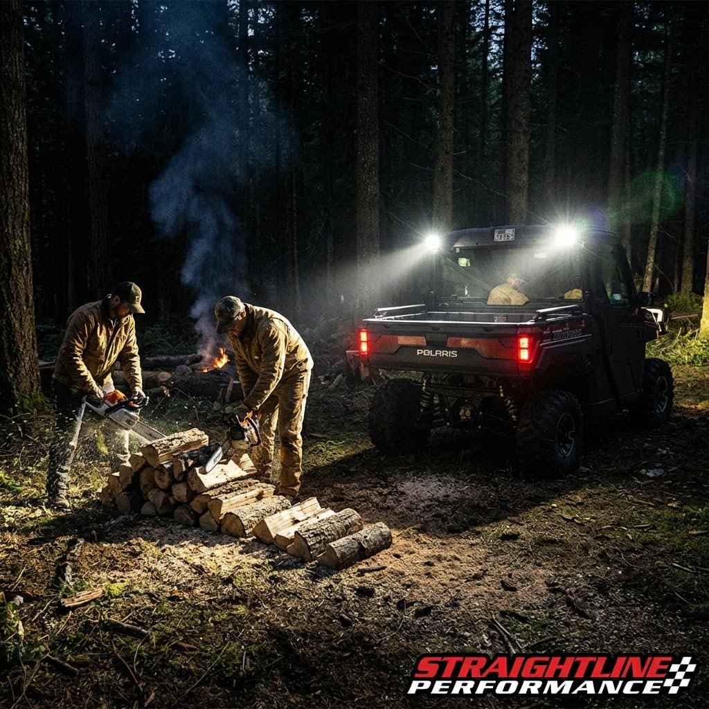 Backup Reverse LED Light Kit for UTV, 2024+ Xpedition, 2015+ Ranger, 2016+ Defender – SmartWire Plug & Play System, Automatic Reverse Activation (Base Kit - No Light, 2024+ Polaris Xpedition)