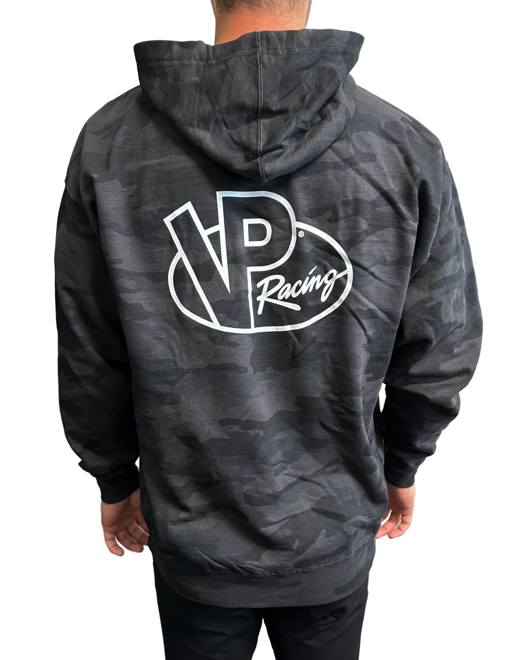 VP Racing Fuels Logo Camo Hoodie - Automotive Racing Sweatshirt