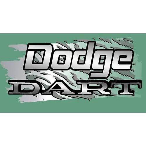 Classic Car Shirt for Dodge Dart - American Muscle Men's T-Shirt - Hurst Hemi 426ci, GTS 440ci, Swinger 340ci