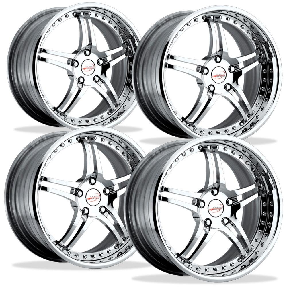 Corvette Custom Wheels - WCC 946 EXT Forged Series (Set) : Chrome