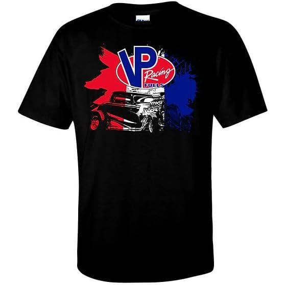 VP Racing Fuels - Patriotic Hotrod Tee - Softstyle Preshrunk T-Shirt-SR1 Performance