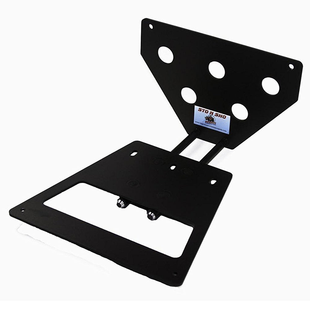 2010-12 Ford Mustang Shelby GT500 Coupe & Convertible STO-N-SHO Removable Front License Plate Bracket-SR1 Performance