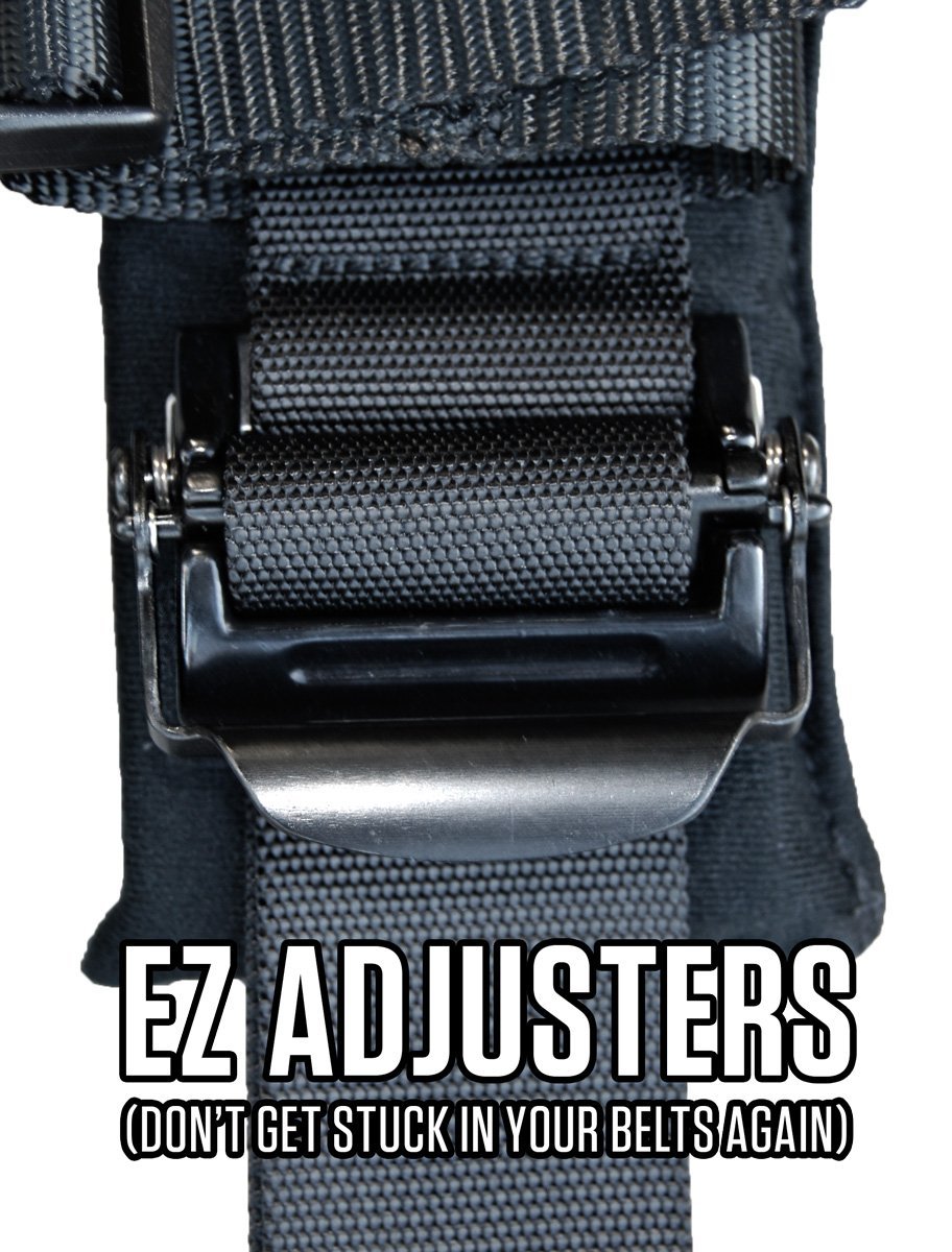 PRP Seats 5 Point Safety Harness with 3" Belts with Pads - New Glory