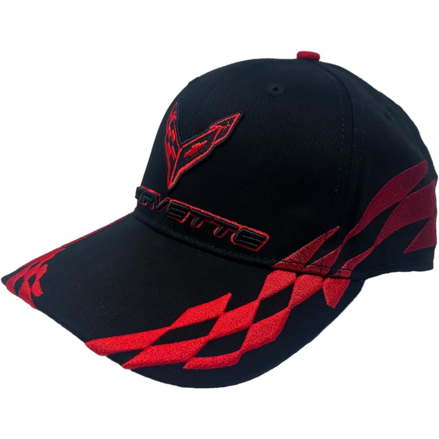C8 Corvette Bad Vette Hat - Adjustable 3-D Embroidered Cap-SR1 Performance