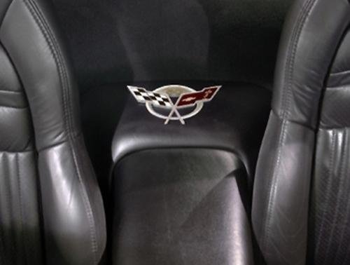 Corvette Emblem - 50th Anniversary Decklid/Trunk Emblem : 1997-2004 C5 & Z06