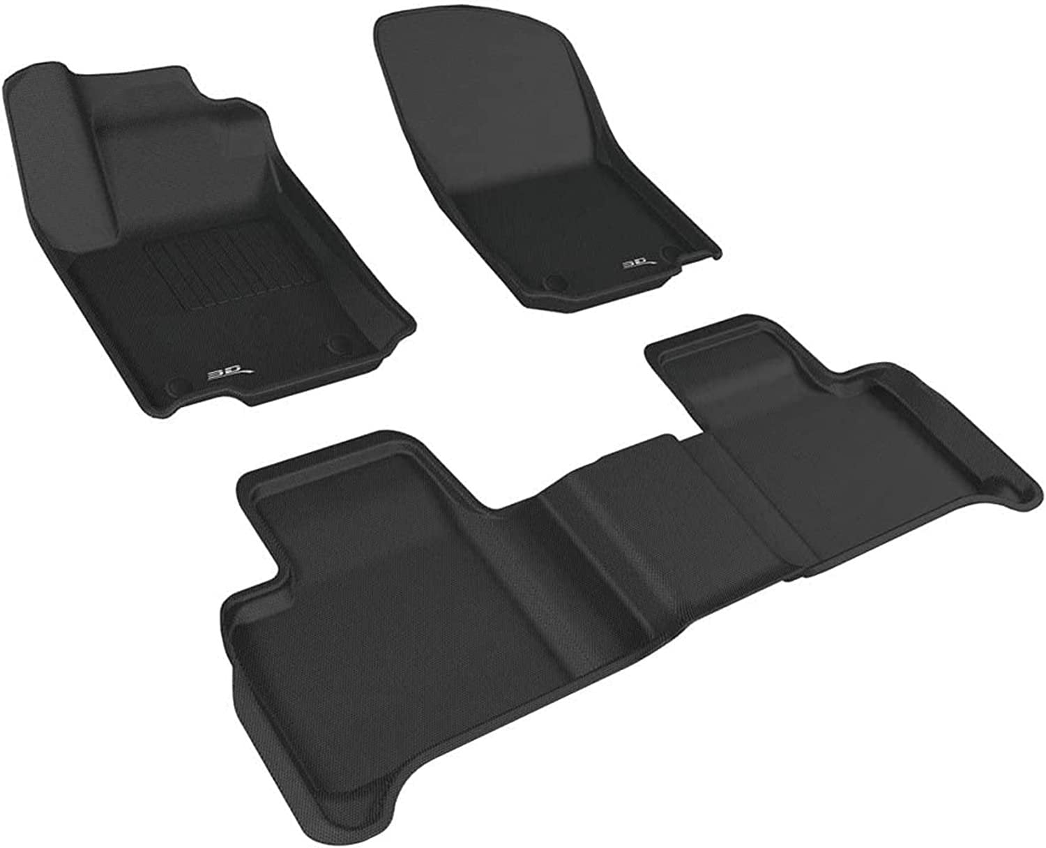3D MAXpider Front Row Custom Fit All-Weather Floor Mat for Select Mercedes-Benz GLE Class (C292) Models