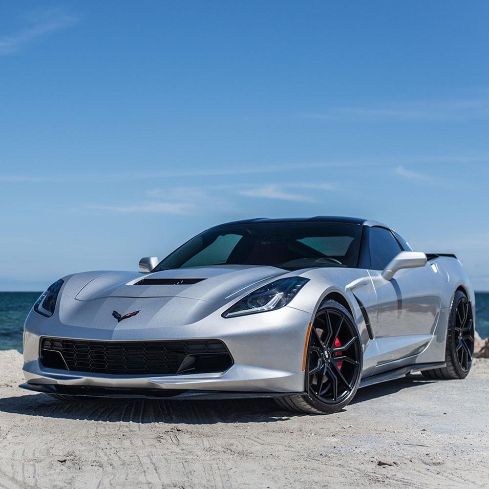 Corvette Wheels - XO Luxury - Verona (Set) : Matte Black, C5, C6, C7