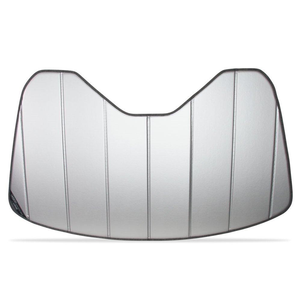 C7 Corvette Stingray Accordion Style Sunshade - Insulated Plain Silver-SR1 Performance