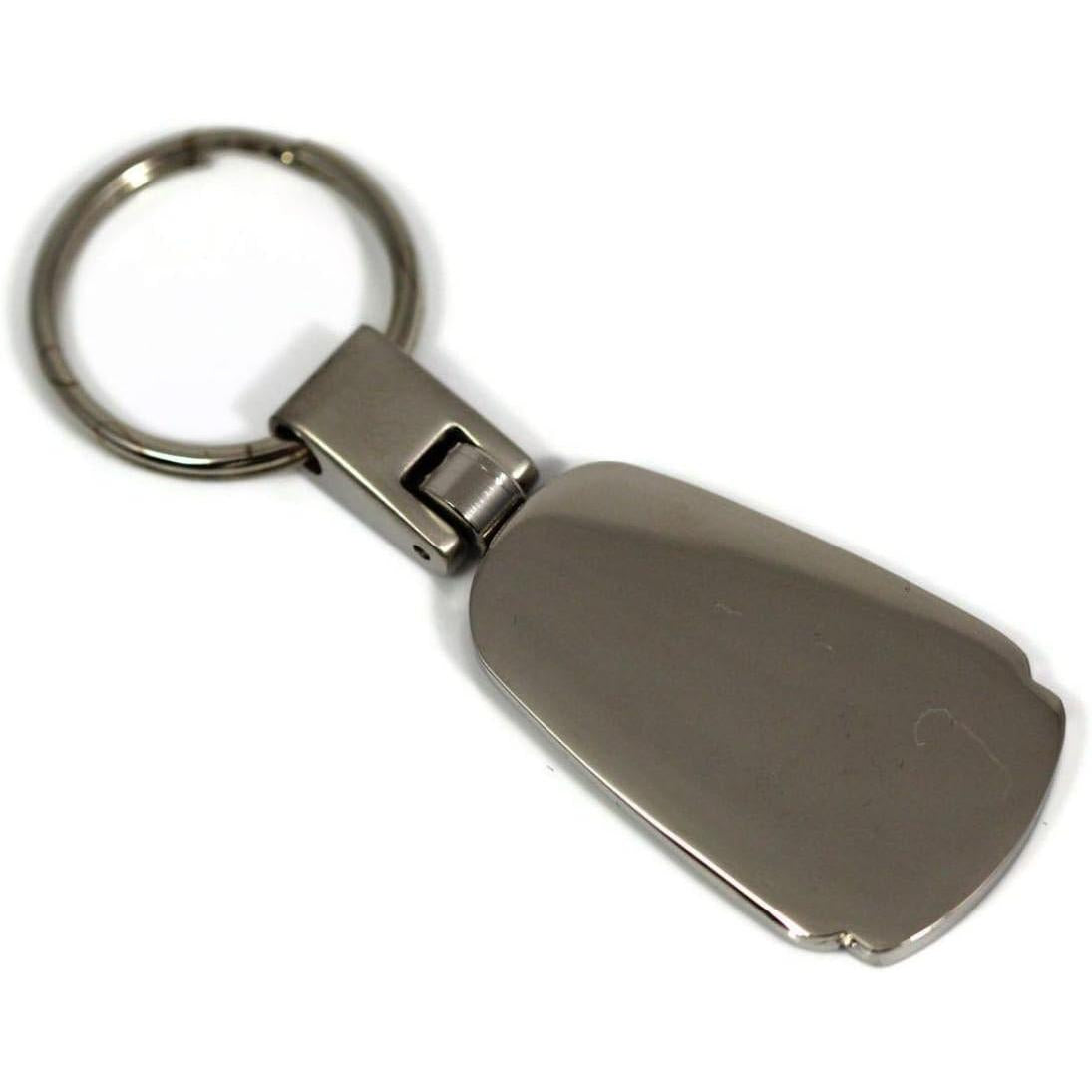 Dodge RAM Tear Drop Metal Key Ring Keychain - Black-SR1 Performance