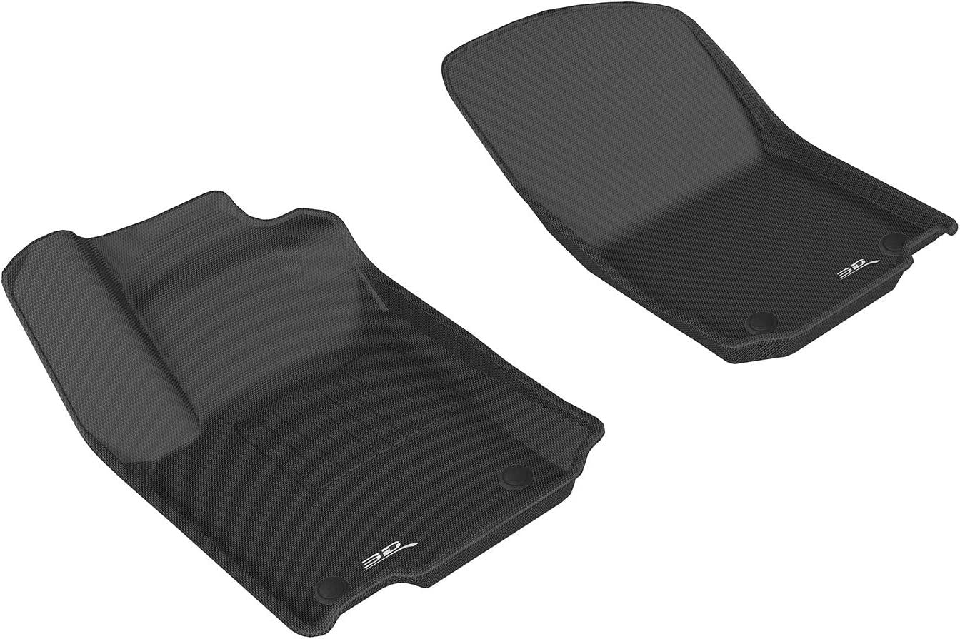 3D MAXpider Front Row Custom Fit All-Weather Floor Mat for Select Mercedes-Benz GLE Class (C292) Models