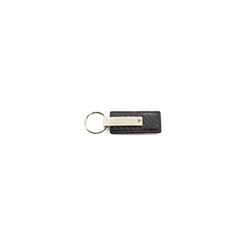 Au-Tomotive Gold, INC. Officially Licensed Black Carbon Fiber Texture Leather Key Chain for Ford Raptor