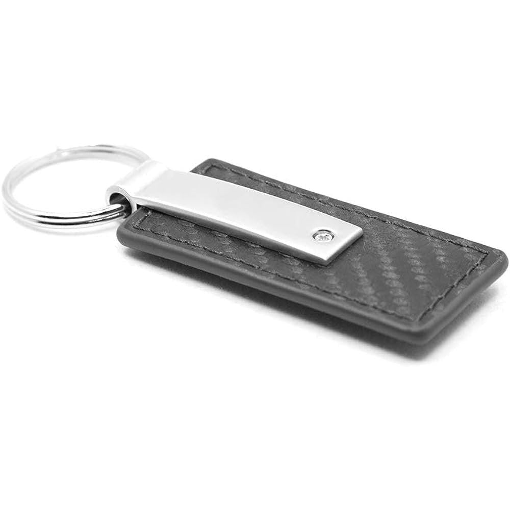 Ford Ranger Gun Metal Carbon Fiber Leather Key Chain-SR1 Performance