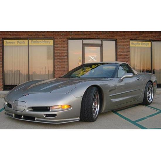 Corvette Spoiler C5R Style Front Splitter : 1997-2004 C5 & Z06
