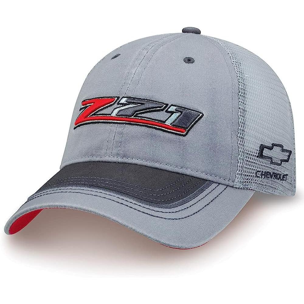 A-G-D Silverado Z71 Unstructured Gray Mesh Hat
