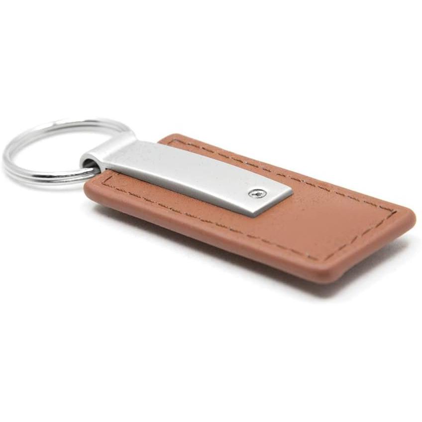 Jeep Key Chain - Brown Leather-SR1 Performance