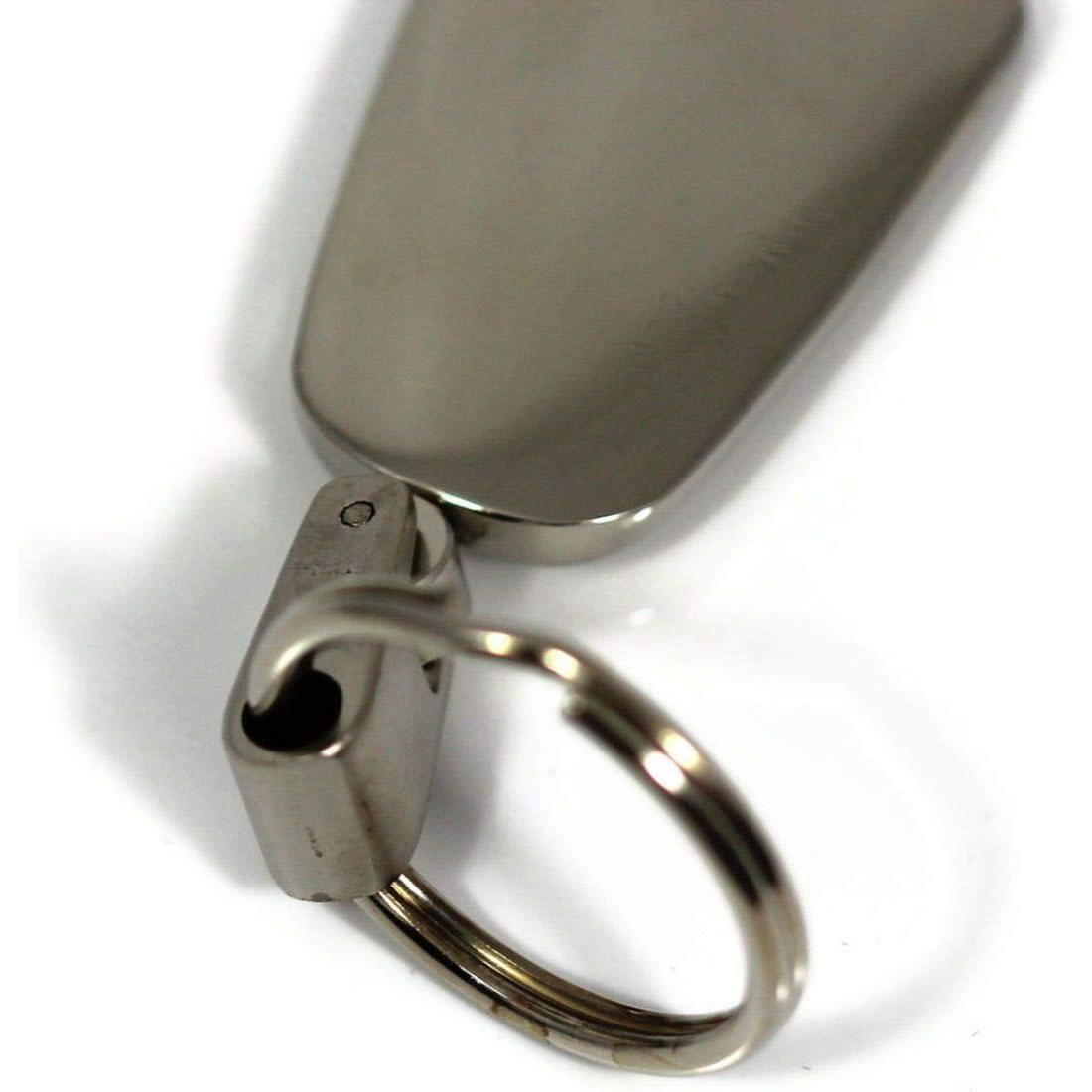 Dodge RAM Tear Drop Metal Key Ring Keychain - Black-SR1 Performance