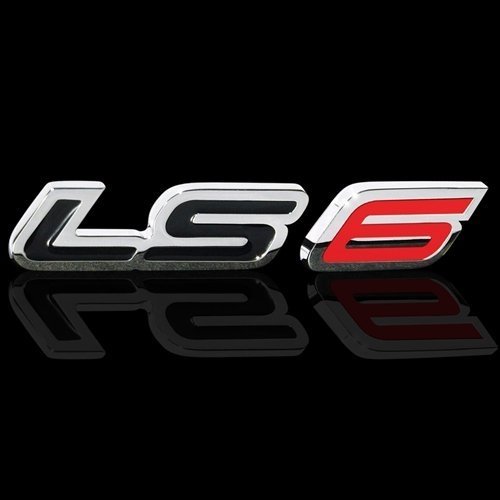 1997-2004 C5 & Z06 Corvette LS6 Billet Chrome Badge