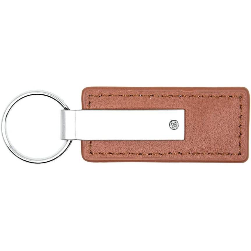 Jeep Key Chain - Brown Leather-SR1 Performance