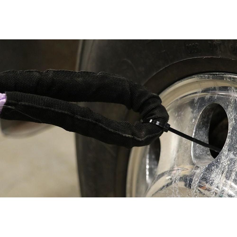RimSling Spliced Eye Synthetic Lifting & Recovery Slings - Made in USA - Heavy Duty Sling for Wrecker Recovery, Lifting, Rigging & Towing (Purple, 3/4" x 10' (13700lbs))-SR1 Performance
