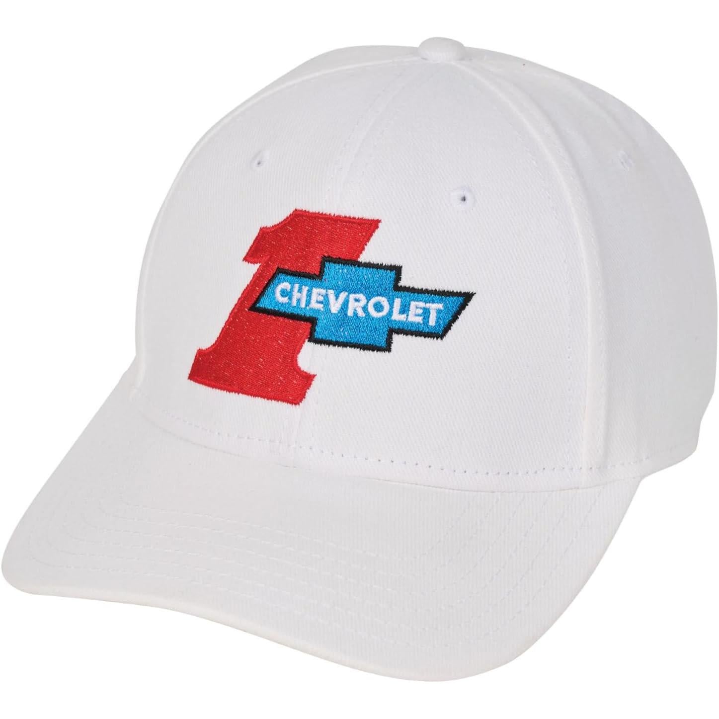 Chevrolet #1 Vintage Hat - Adjustable Structured Chevy Cap-SR1 Performance