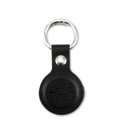 Chevy Bowtie Leather Airtag Case Keychain-SR1 Performance