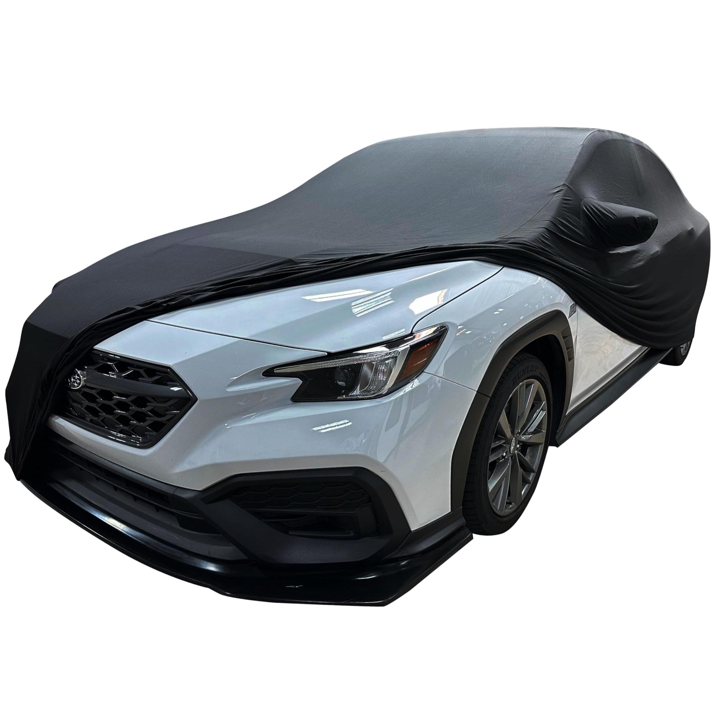 2006-2025 Subaru WRX Ultraguard Stretch Satin Indoor Car Cover - Black-SR1 Performance