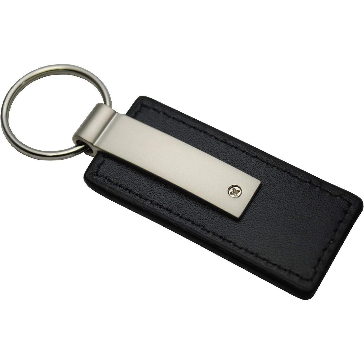 Lincoln Key Chain - Black Leather-SR1 Performance