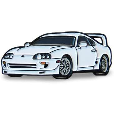 Fast and Furious Toyota Supra MK4 Enamel Pin - Special Edition JDM Lapel Pin-SR1 Performance