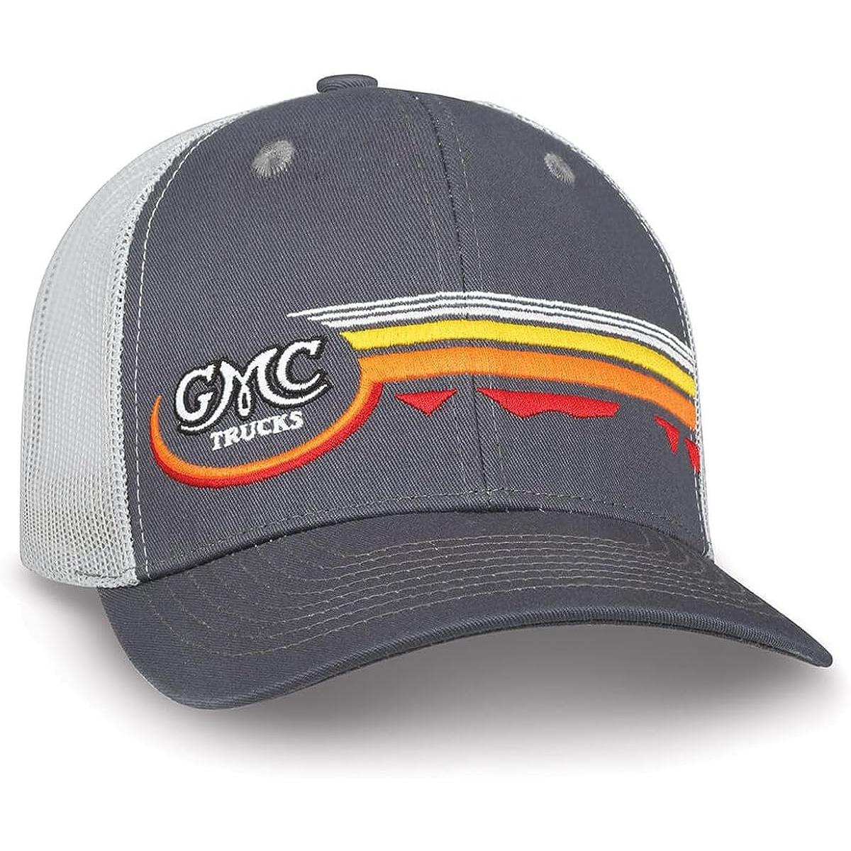 GMC Trucks Mesh Back Hat - Vintage Snapback Cap-SR1 Performance