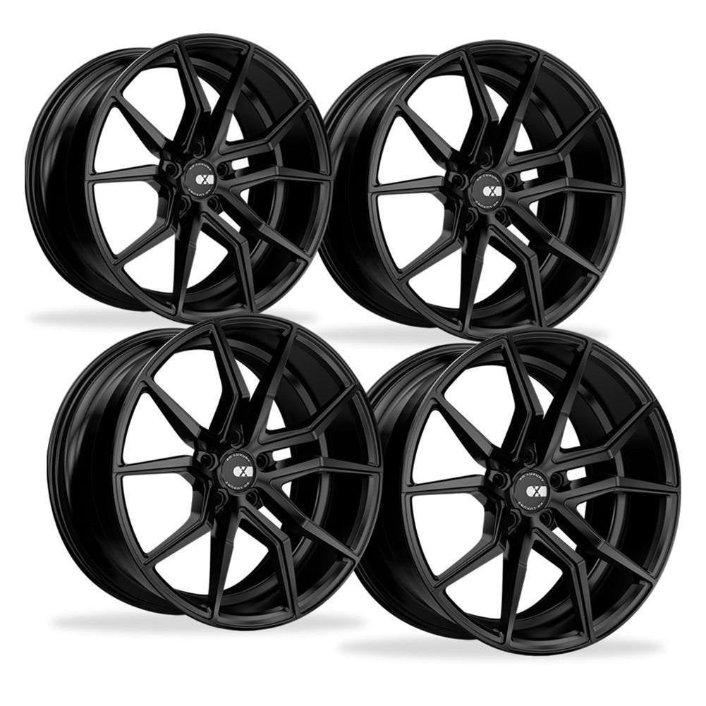 Corvette Wheels - XO Luxury - Verona (Set) : Matte Black, C5, C6, C7