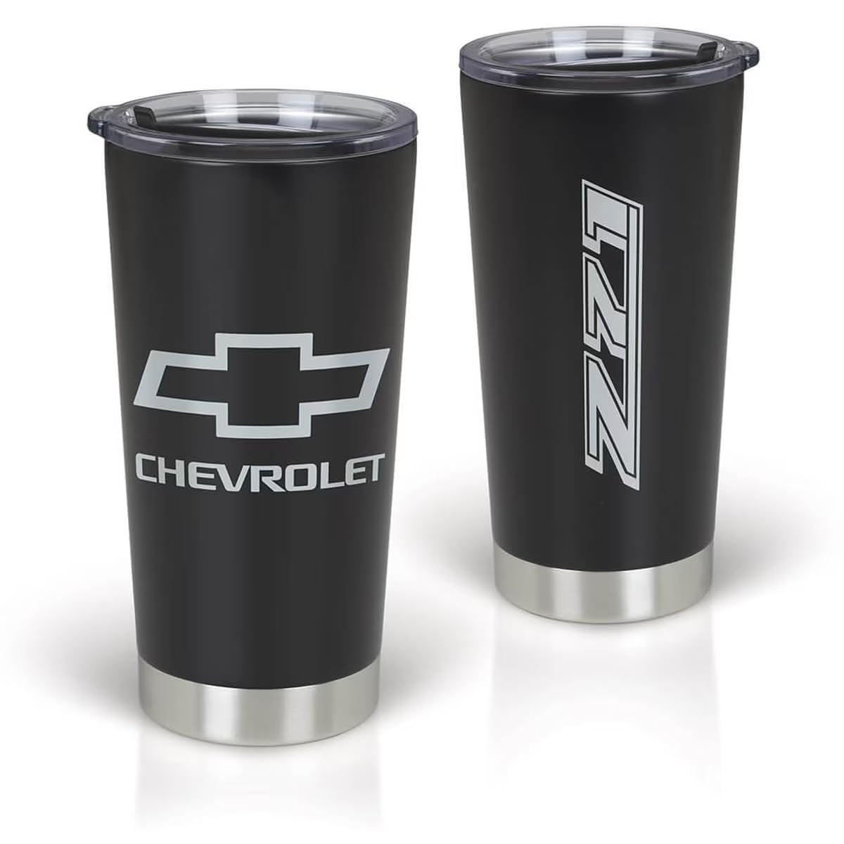 Chevrolet Z71 Stainless Steel 20oz Tumbler - Chevy Trucks Insulated Mug Cup w/Lid-SR1 Performance