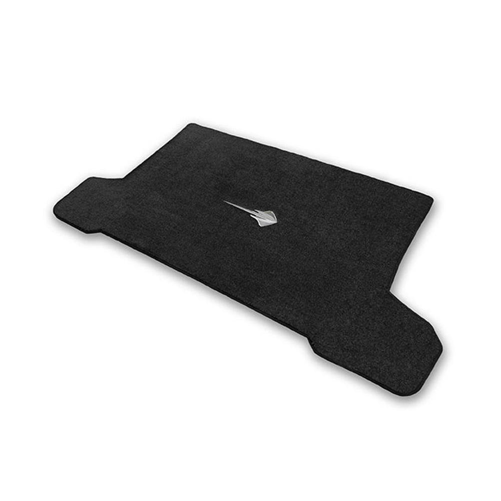 2014-2017 C7 Corvette Coupe Jet Black Trunk Mat - Stingray Logo