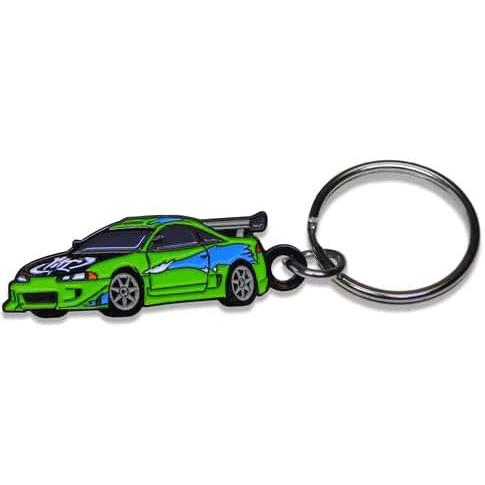 Paul Walker's Mitsubishi Eclipse Keychain - Fast & Furious JDM Key Chain-SR1 Performance