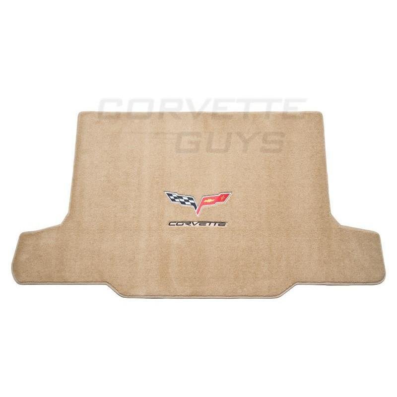 Ebony w/ Silver Lettering Corvette C6 Ultimat Cargo Convt Mat (05+)