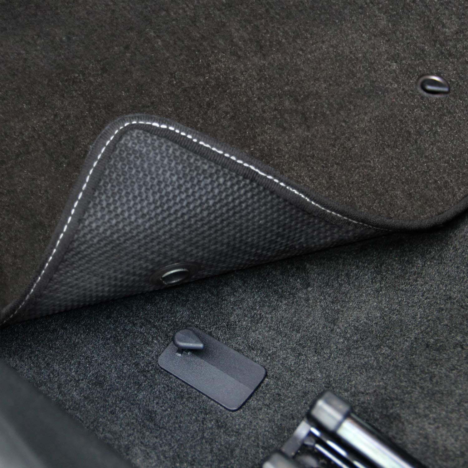 2011-2023 Dodge Charger RWD Custom Floor Mats by Lloyd Mats - Black with Dodge Logo