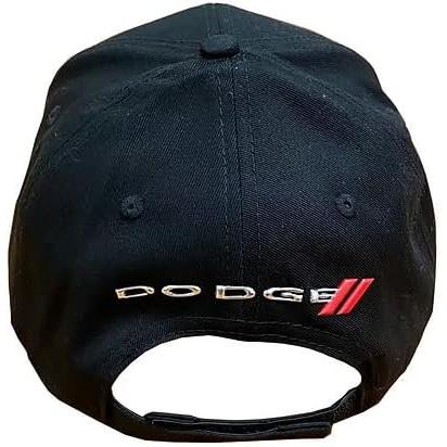 Dodge SRT Hellcat Liquid Metal Logo Hat - Charger/Challenger Cap Black