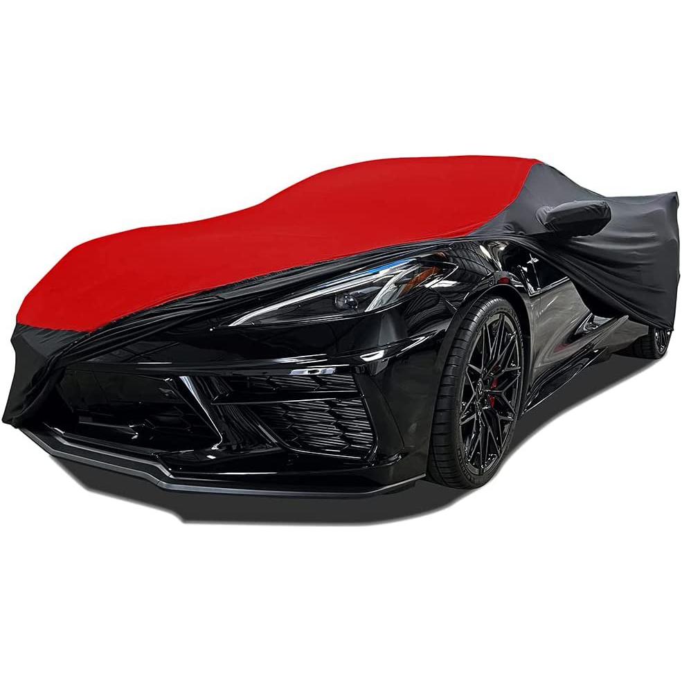 2020-2024 C8 Corvette Ultraguard Stretch Satin Indoor Car Cover : Sport Series-SR1 Performance