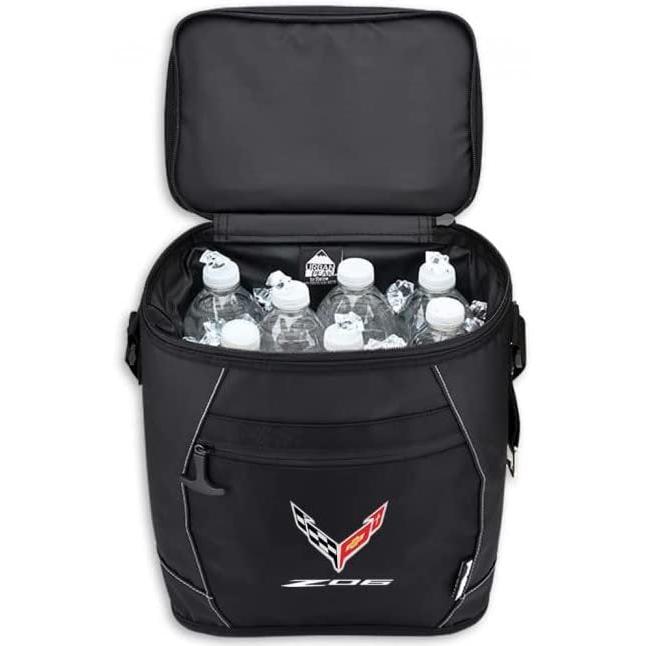 C8 Z06 Corvette Waterproof 12 Can Cooler - Black-SR1 Performance